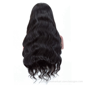 Unprocessed Vietnamese Human Hair Swiss Lace Front Wigs Vendor Wholesale Pre Plucked Natural Hairline Body Wave Frontal Lace Wig